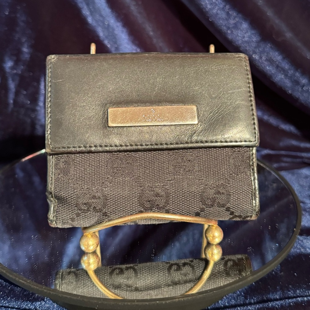 GUCCI Black Compact wallet